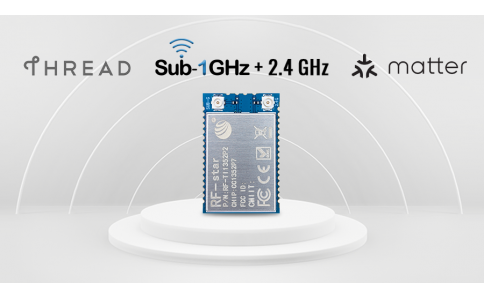 新品发布：信驰达ti cc1352p7双频段多协议模块rf-ti1352p2，支持matter over thread